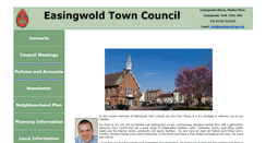 Desktop Screenshot of easingwold.gov.uk